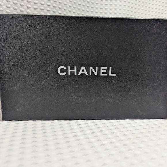 Chanel Espadrilles Beige & Black Lambskin Leather Size 11 - Picture 11 of 11